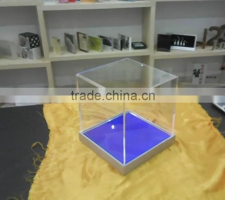 acrylic cube led display box