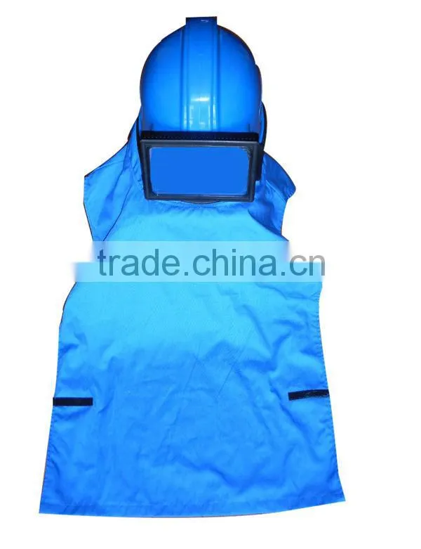 Blasting protect helmet sand blast cabinet spare parts