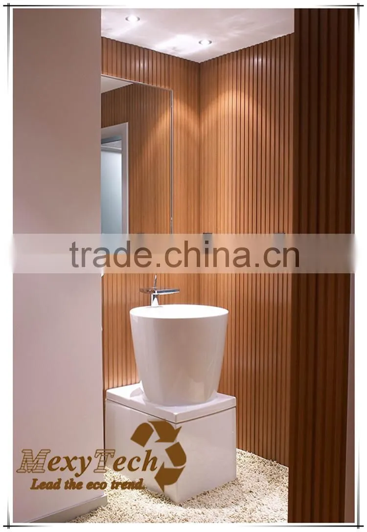 WPC wood suspended ceiling tiles interior integrated ceiling