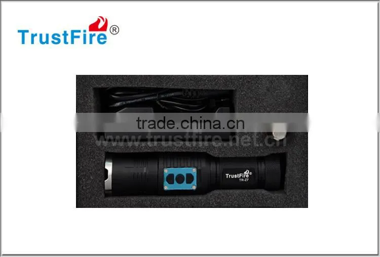 New style focusing flashlight TrustFire hand rechargeable flashlight Z7 550LM zoomable led flashlight