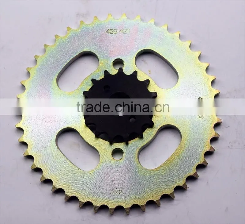 42T Motorcycle Sprocket For SUZUKI