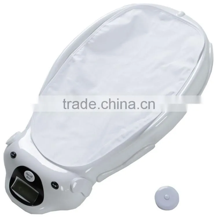 Crazy K&A 20KG/0.1KG "Watch-Me-Grow" Digital Baby Scale with Soothing Music, Backlit LCD, Length Tracker & Growth Chart