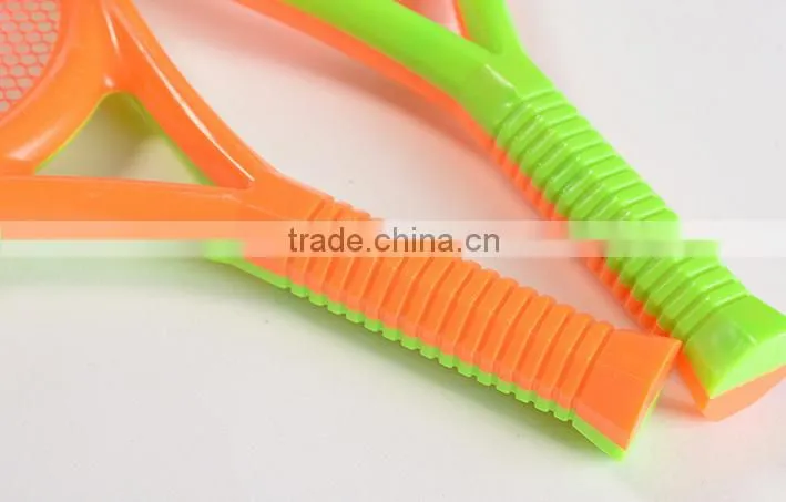 High Quality L Plastic Children Badminton Racket Lovely Cheap Badminton Tennis Racquet Suit for Children