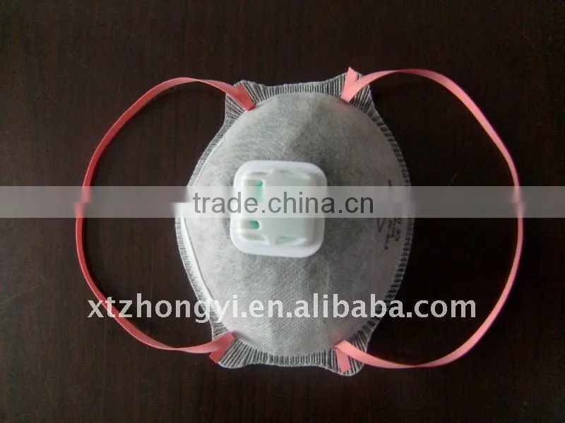 Active carbon particulate-proof respirator mask