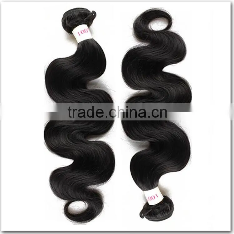 100 human hair russian virgin hair body wave, human hair weaving