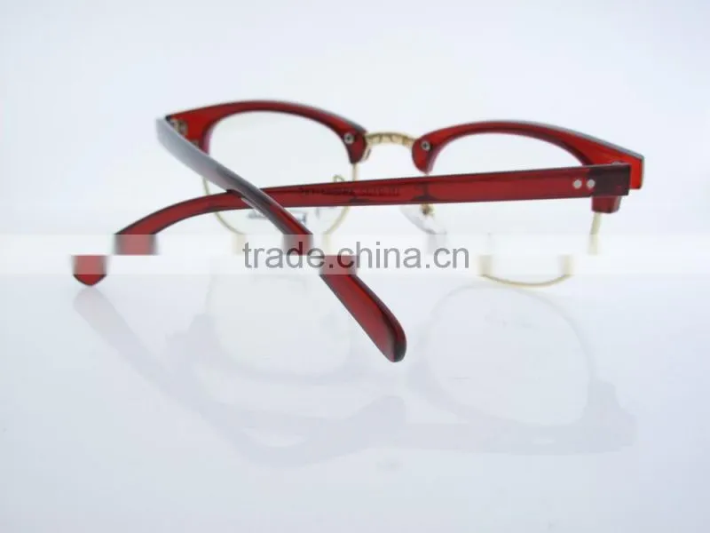 2016 New stylish metal optic glasses old style 9132