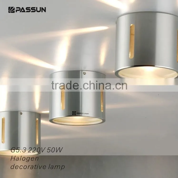 modern decorative halogen light ceiling mount halogen surface light
