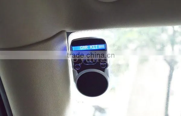 G3 Solar Power Bluetooth Handsfree Car Kit with LCD Screen and Clip