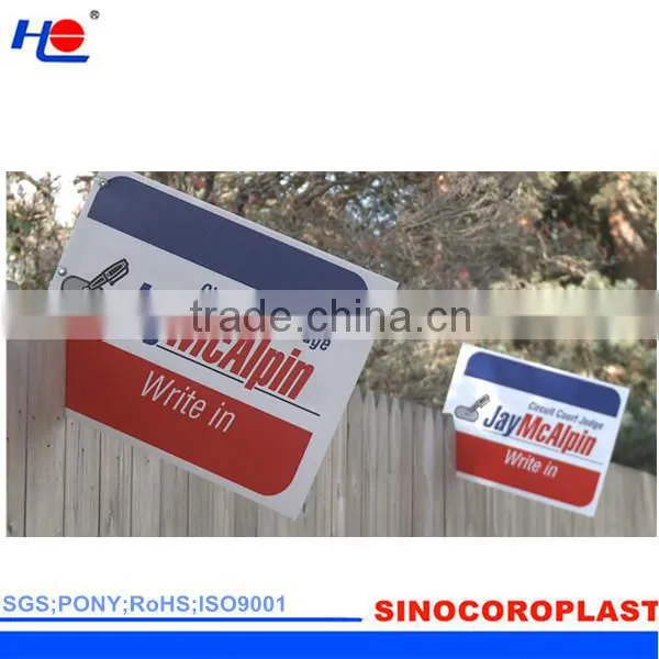 Outdoor Plastic Coroplast Signs