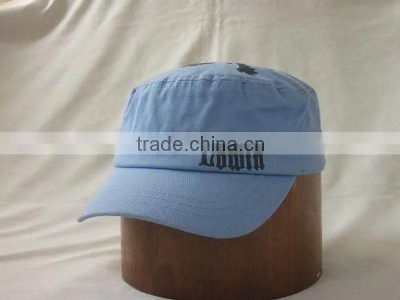 100% cotton classic embroidery army hat
