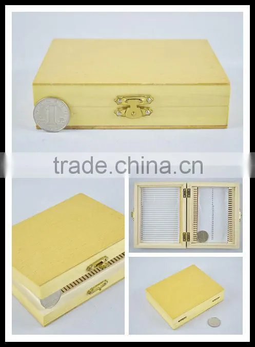 27pcs wooden box for prepared slides