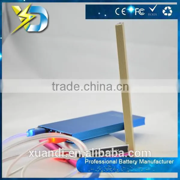 book style design mobile power bank