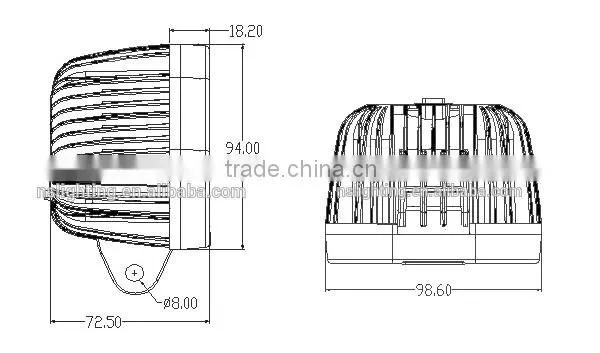 LED Driving light! Cre e led work light, 30W LED DRIVING LIGHT, 30w led work lamp cre e Motorcycle led light 10w light