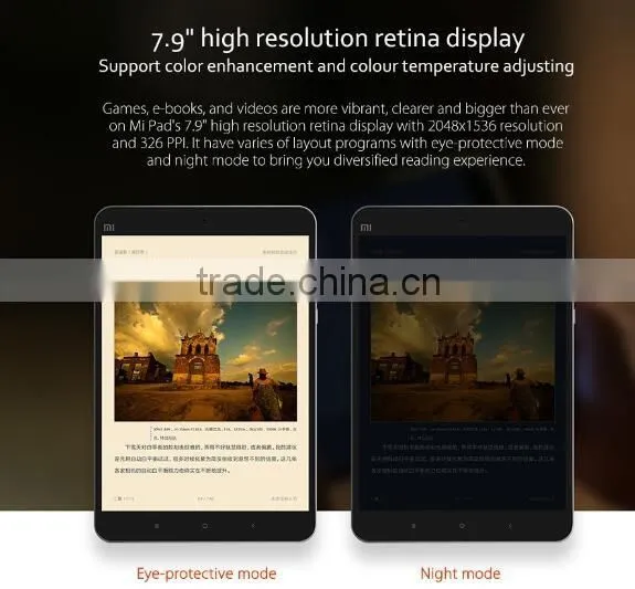 Xiaomi Mipad 2 Win 10 64GB Tablet PC Mi Pad 2 7.9 inch 2048X1536 Intel Atom X5 Z8500 2GB RAM 8MP 6190mAh Full Metal Body