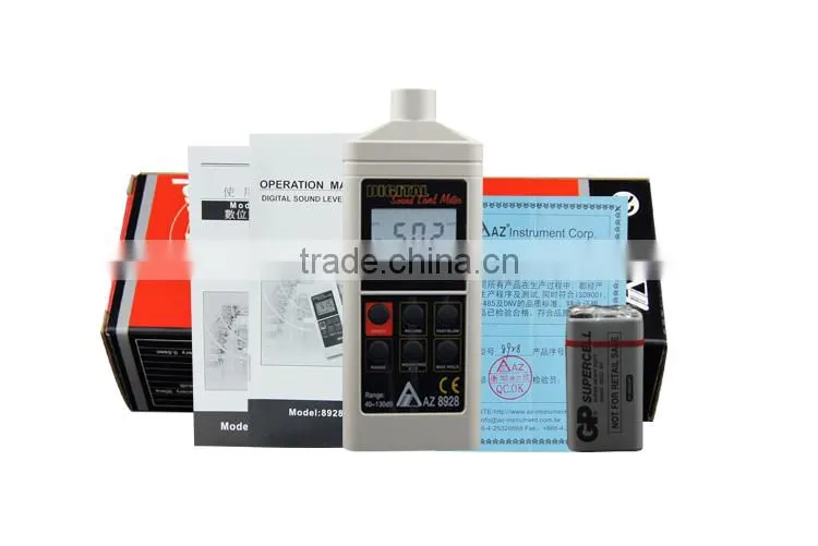 Digital Automotive Sound Level Meter AZ8928 Low Frequency Noise Tester Precision Decibel Meter