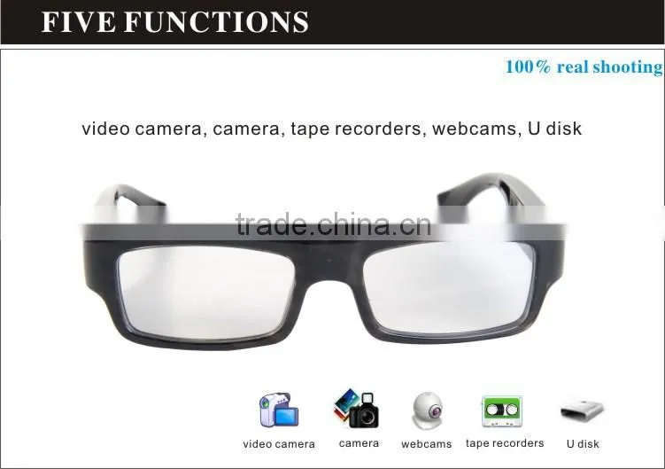 1280*720 hd 720p dvr mini sunglasses camera