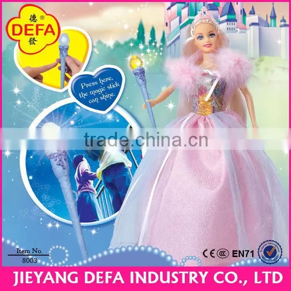 Toy directly from China Fairy Gril in Prince Dress with Magic sticks