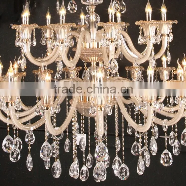 Flame lamp beautiful clear crystal lighting