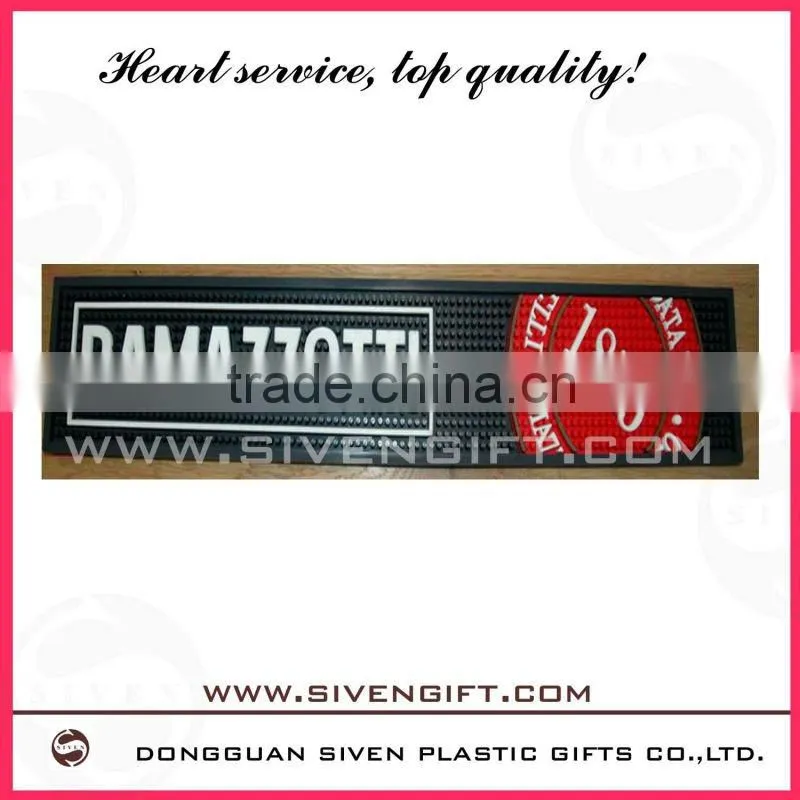 pvc bar mat for beer bar use with high quality