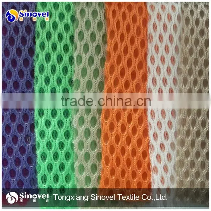100% polyester 3D air mesh fabric sandwich fabric