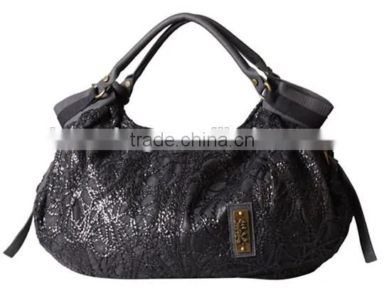 fashion ladies canvas shopping handbag