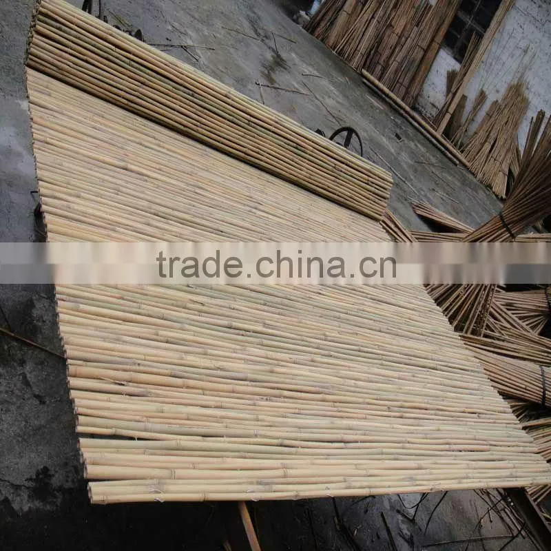 Brushwood fence used for garden decoration