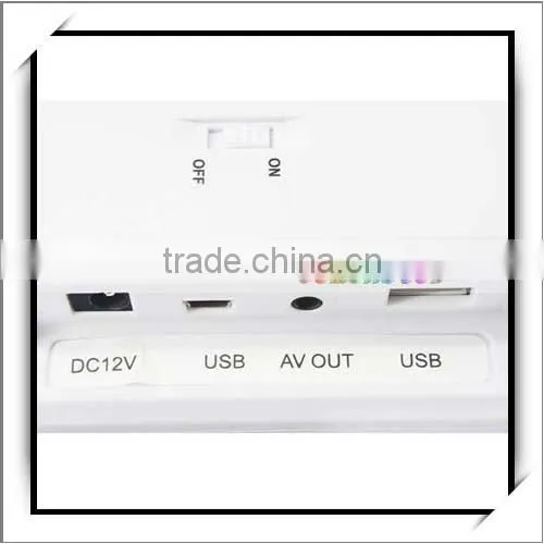 2015 New Wide Figure Screen Rectangle 7 Inch Digital Photo Frame