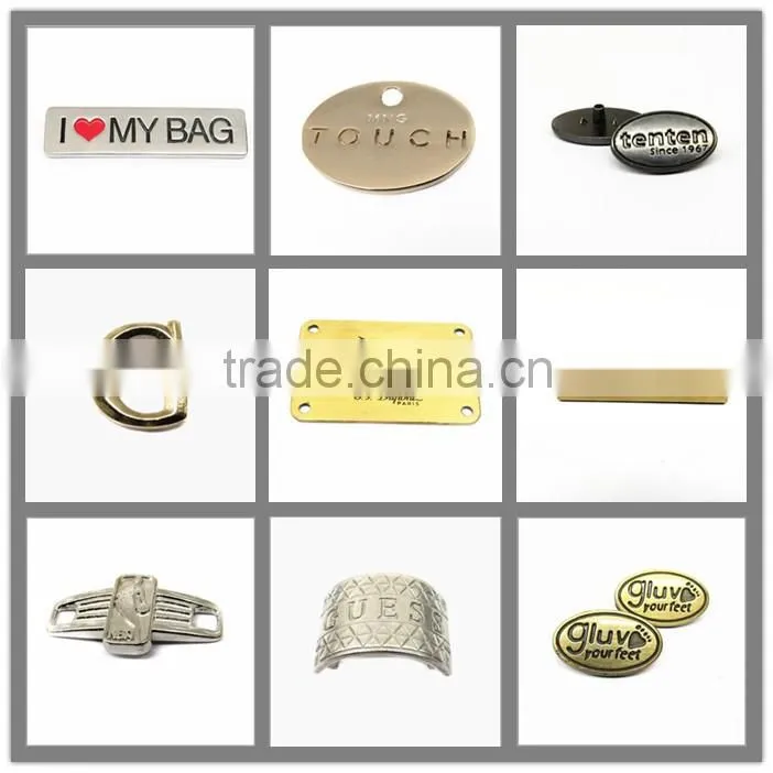 Custom design round bag pendant for bags