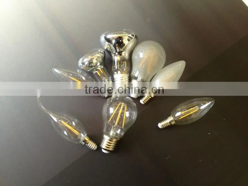 2014 Hot Sale! E27 Filament LED bulb 2W A60 LED