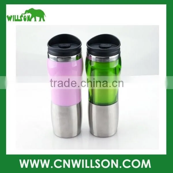 Custom 16oz Slim Stainless Steel thermo Tumbler