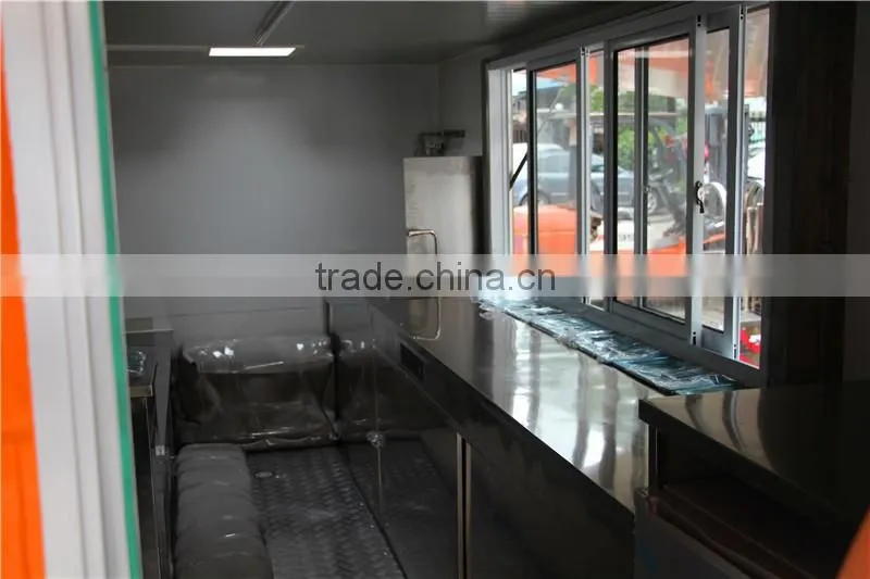 5.6M American Popular food caravan for sale