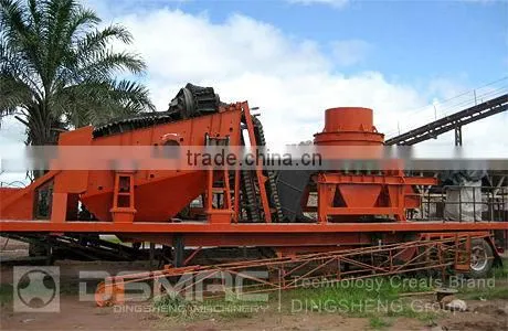 DMP New Design Mobile VSI Crusher From Top 10 Manufacture In China