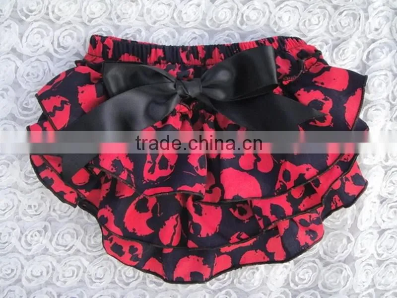 Hot sale baby girl ruffer bloomer cute design and wholesale price fit for new born baby soft fabric comfortable from china