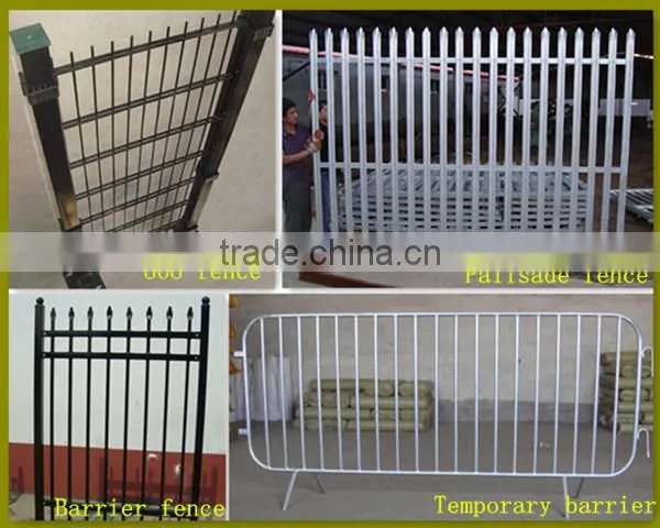 Made in China enclosure security screen panels solid H piers supported high security anti climb 358 grill fence panels