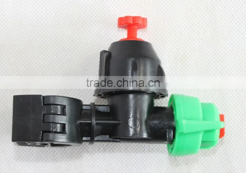 iLot fan pattern misting spray nozzle with valve