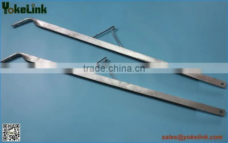 Brace double span V crossarm for line hardware