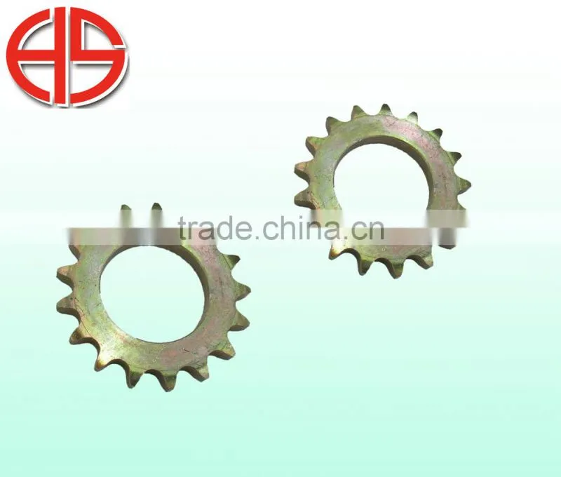 sprocket gear for manufacturing