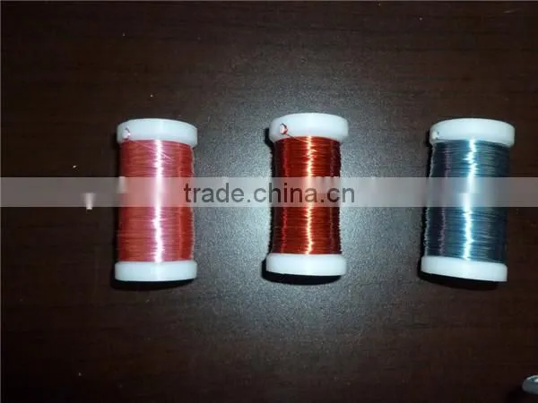 Mixed color beading copper wires gold plated silver wire