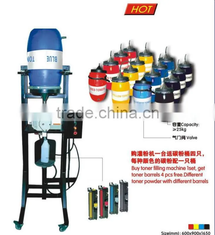 New design for bulk toner refill machine with lowest price