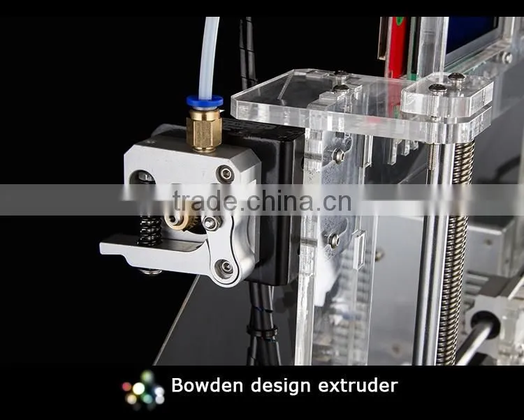 200 x 200 x 180mm Reprap DIY Semi Assembled 3D Printer Prusa I3 DIY 3d Printer Kit Factory Pric