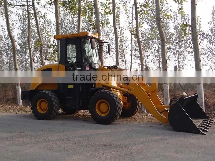 1.6T ZL16F CE Certified Europe Market wheel loader with forks