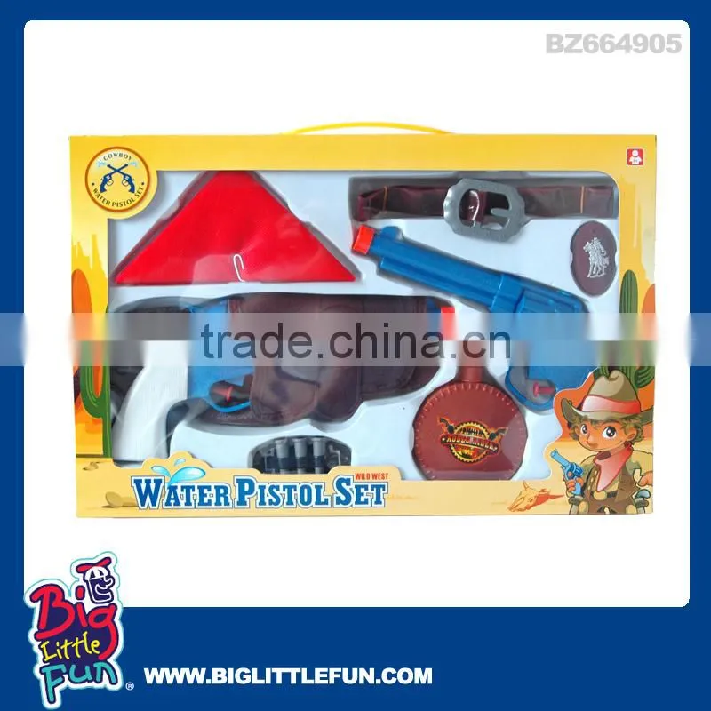 Cowboy toy water pistol,cowboy toy gun set