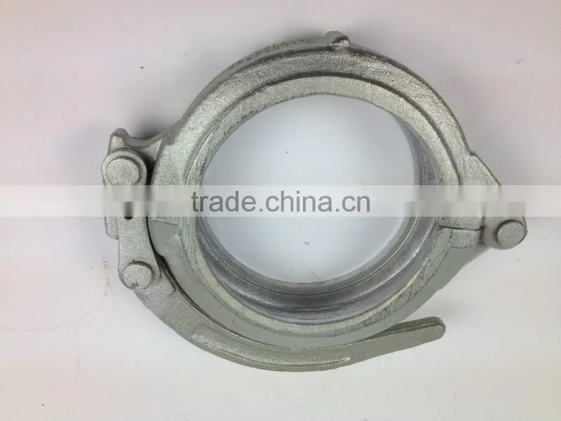 Forging Concrete Pump Coupling Cast Iron Pipe Clamp China Supplier