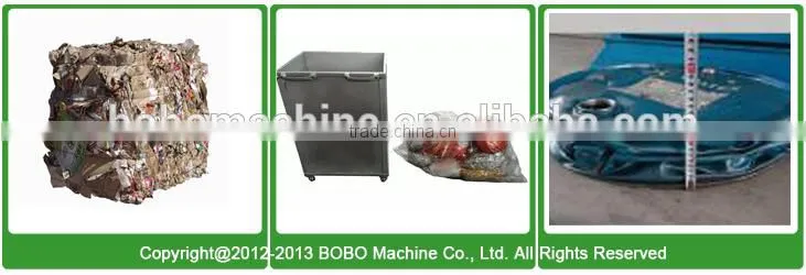 Multi-function Vessel waste press baling machine