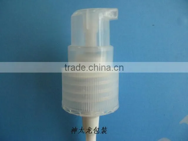 Plastic cosmetic cream spray pump 20/410