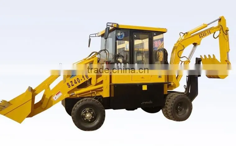 SZ40-16 backhoe loader with 0.4m3