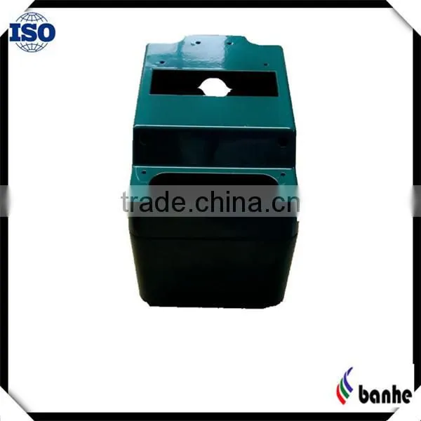 Painted electric meter box cover for construction