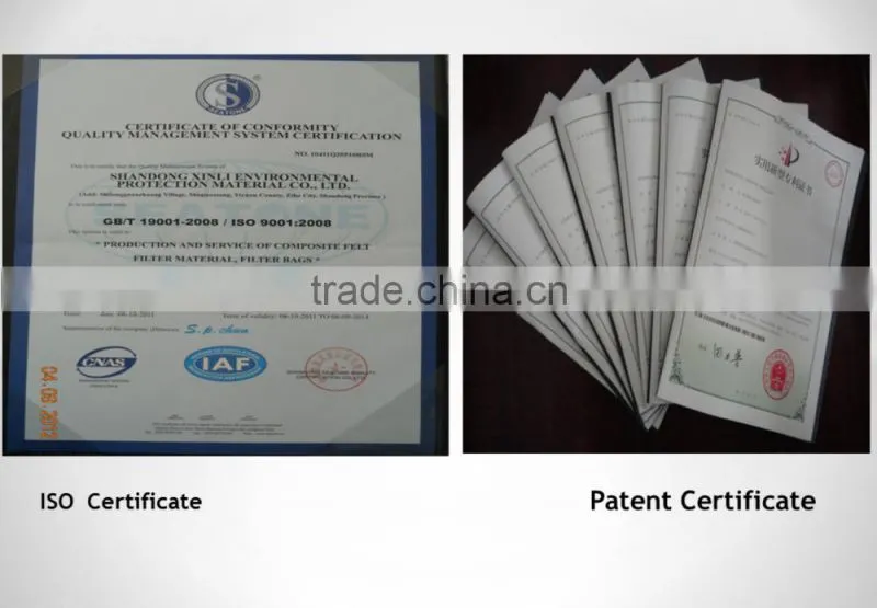 wholesale high temperature P84 filter bag price