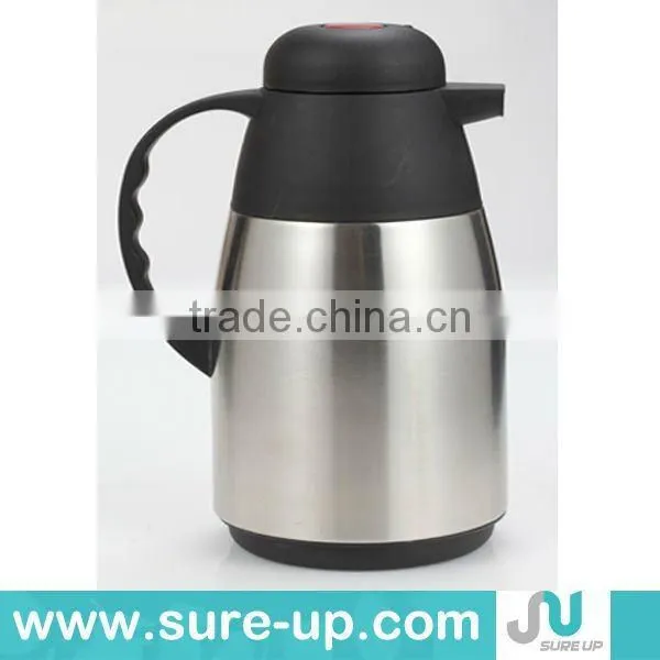 Thermos silver coffee pot