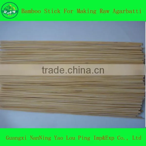 Bamboo Marshmallow Stick, Agarbatti Bamboo Stick, Round Bamboo Stick